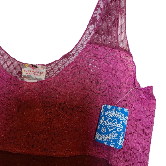 Free People Intimate Lace Tank Top - Picture 3 of 4